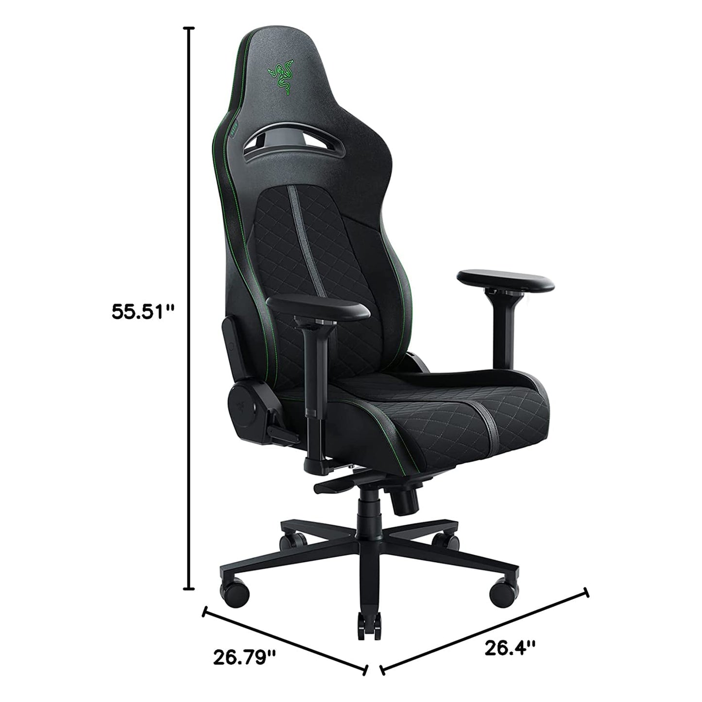 RAZER ENKI GAMING CHAIR FOR ALL-DAY GAMING COMFORT - NASA + AP PACKAGING