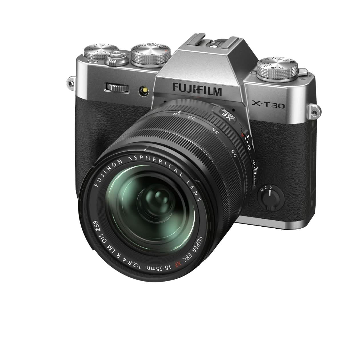 FUJIFILM X-T30 II 26.1MP APS-C X-TRANS BSI SENSOR|RETRO STYLE MIRRORLESS COMPACT TRAVEL CAMERA|4K VLOGGING|HIGH SPEED RECORDING FHD 240FPS|ADVANCE AF FOR STREET/LIFESTYLE/AMATEURS (BODY ONLY) -SILVER
