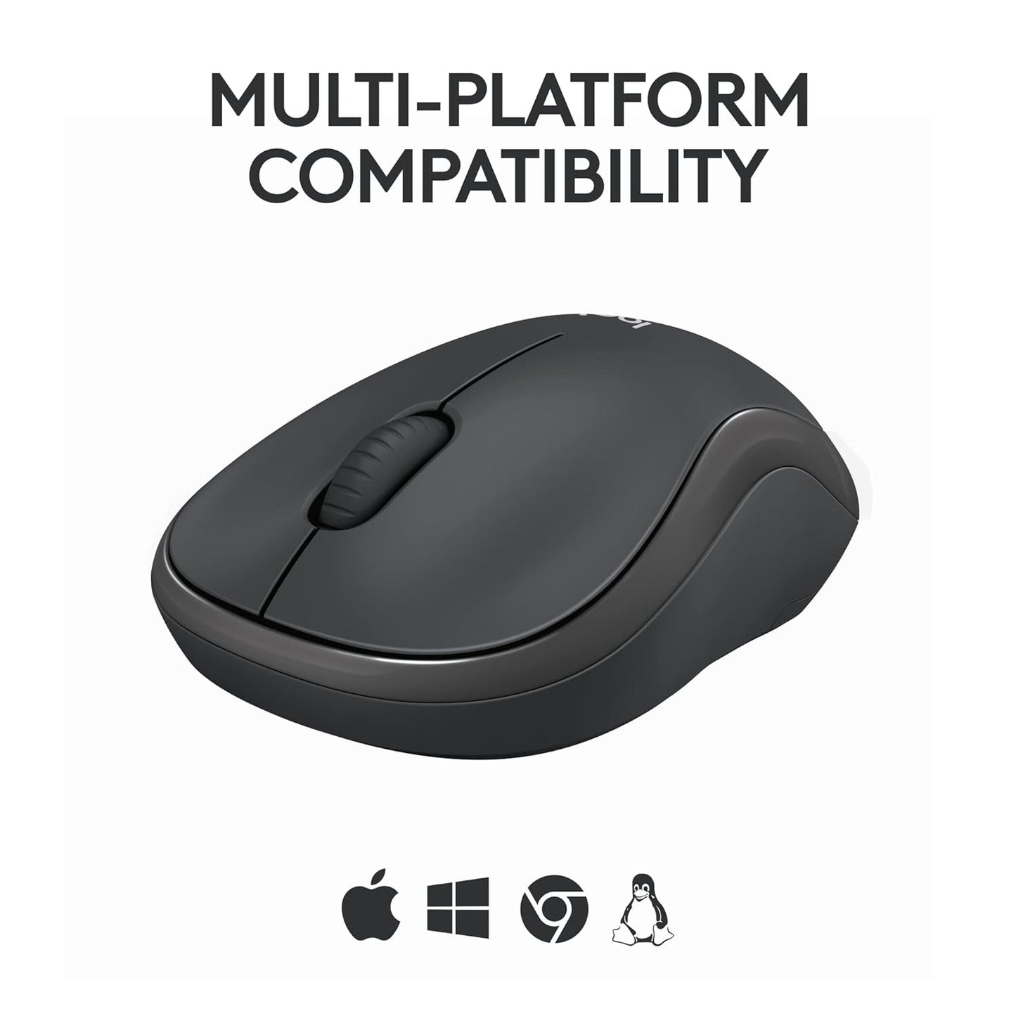 LOGITECH M240 SILENT BLUETOOTH MOUSE, WIRELESS GRAPHITE