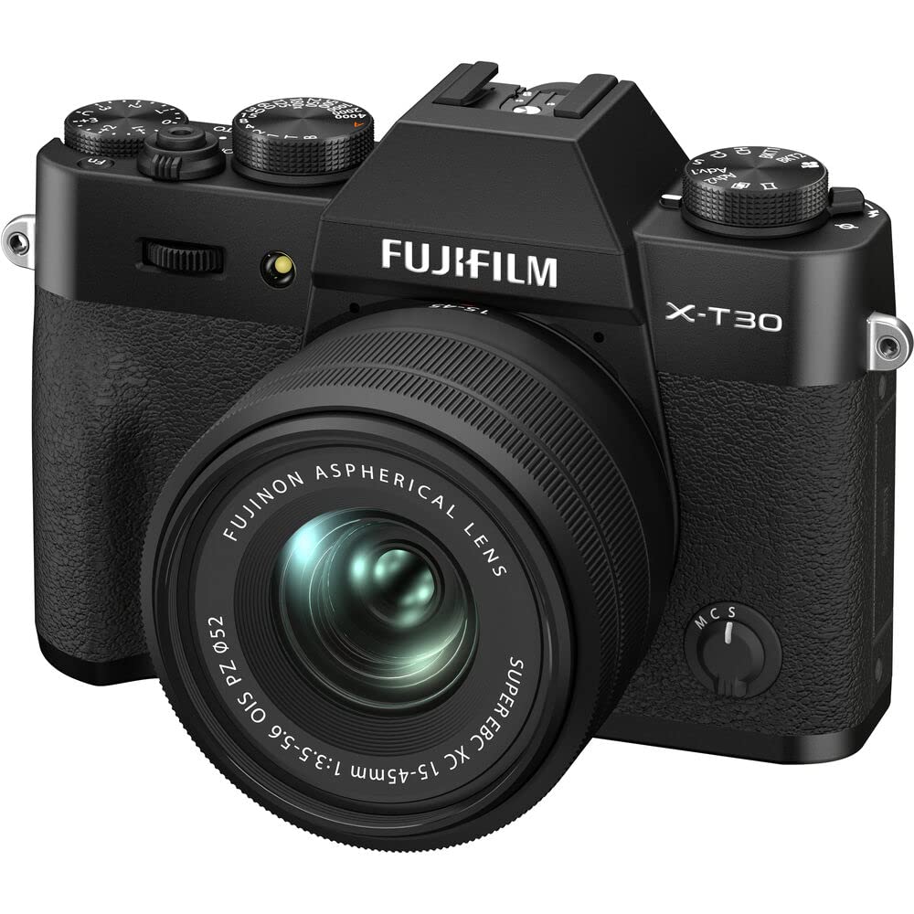 FUJIFILM X-T30 II XC15-45MM KIT - BLACK