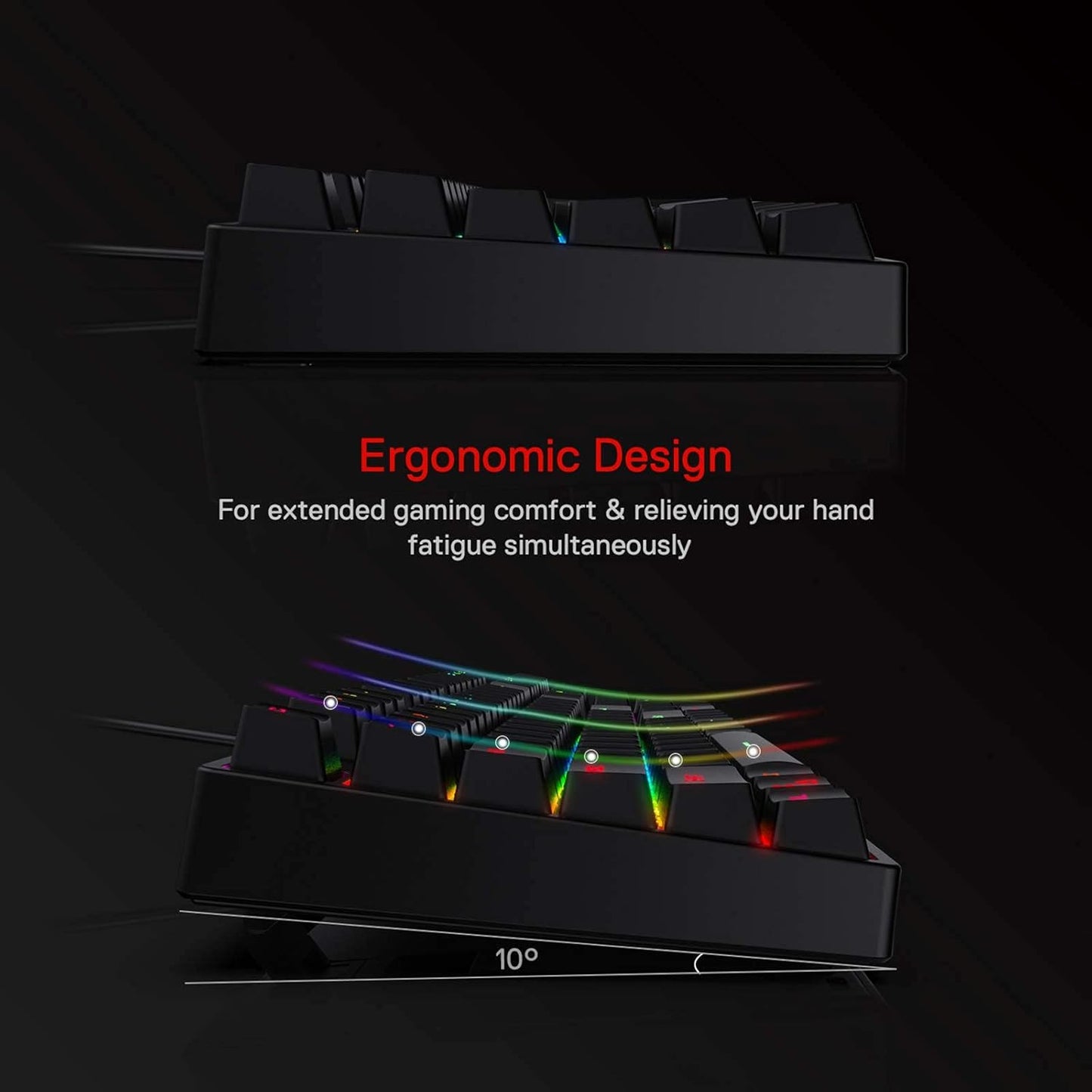 REDRAGON K582RGB SURARA (RED SWITCH)