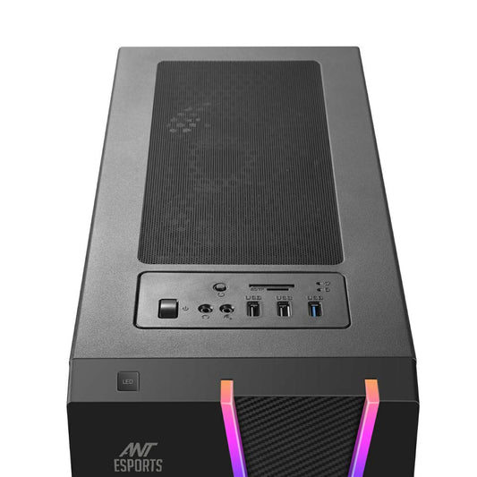 ANT ESPORTS ICE 200TG MID-TOWER ATX CABINET