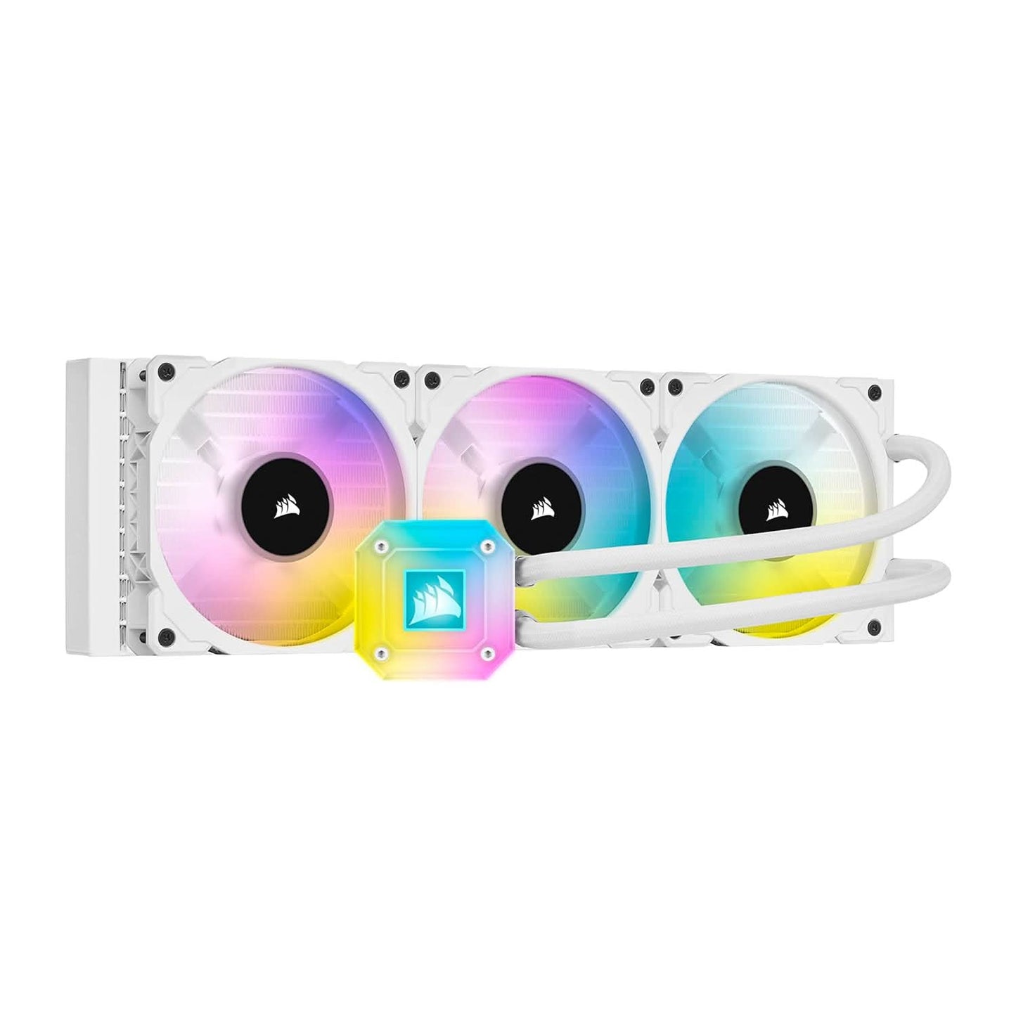 CORSAIR ICUE H150I ELITE CAPELLIX LIQUID CPU COOLER (WHITE) (CW-9060051-WW)