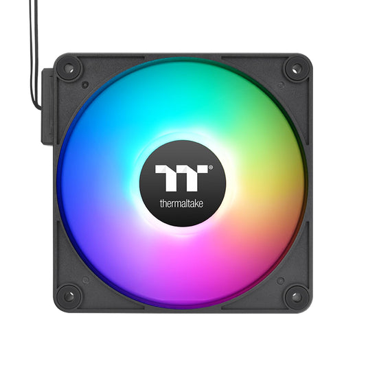 Thermaltake CT120 EX ARGB Reverse PC Cooling Fan, Black (3-Fan Pack)