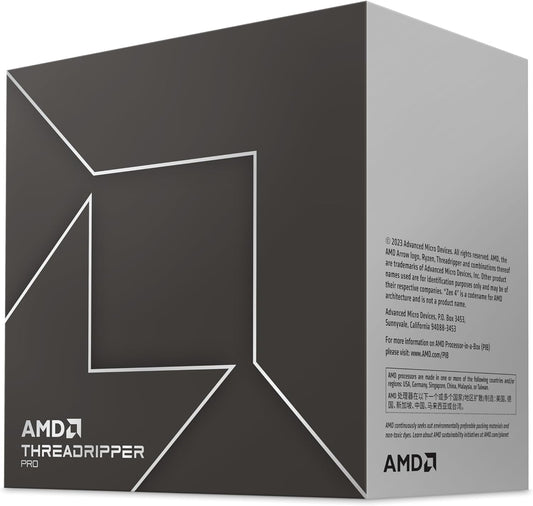 AMD Ryzen Threadripper PRO 7995WX 96-Core, 192-Thread OEM Processor 100-000000884
