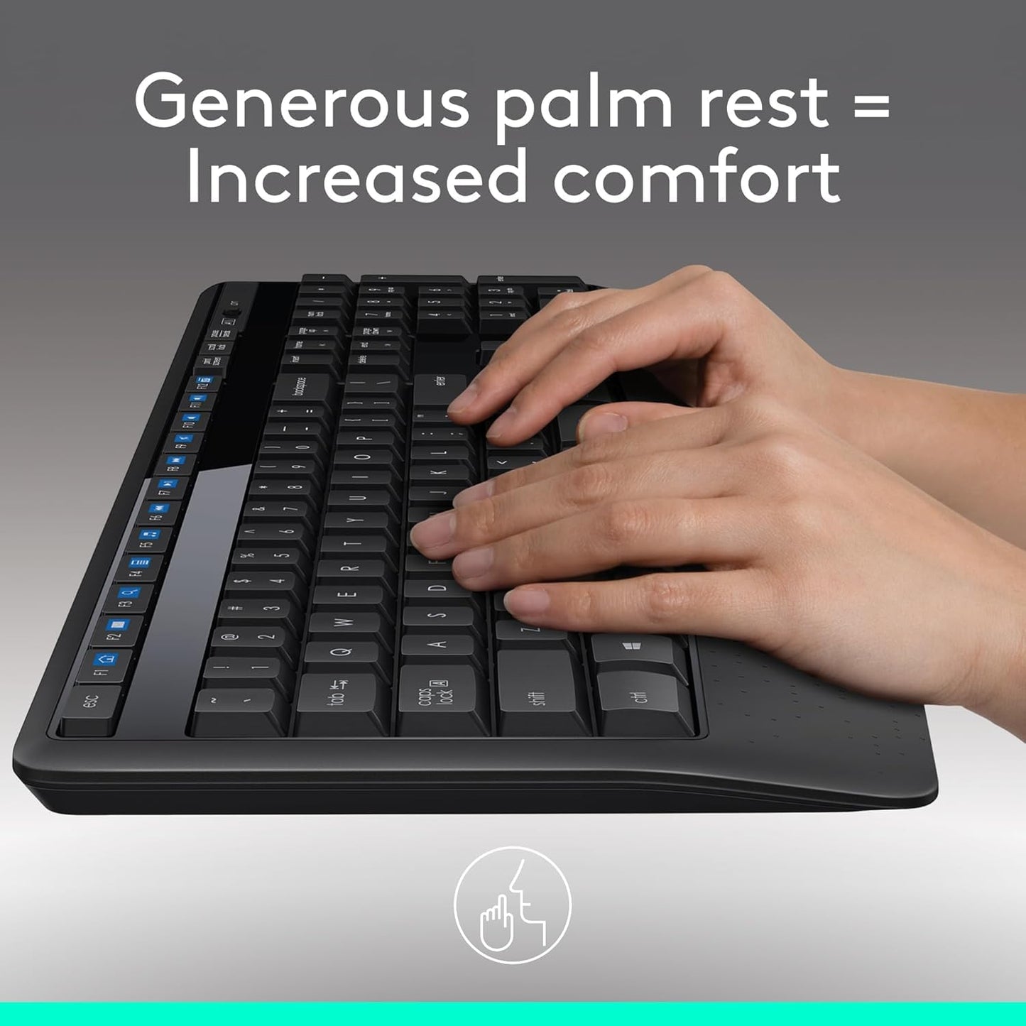 LOGITECH MK345 WIRELESS KEYBOARD AND MOUSE COMBO