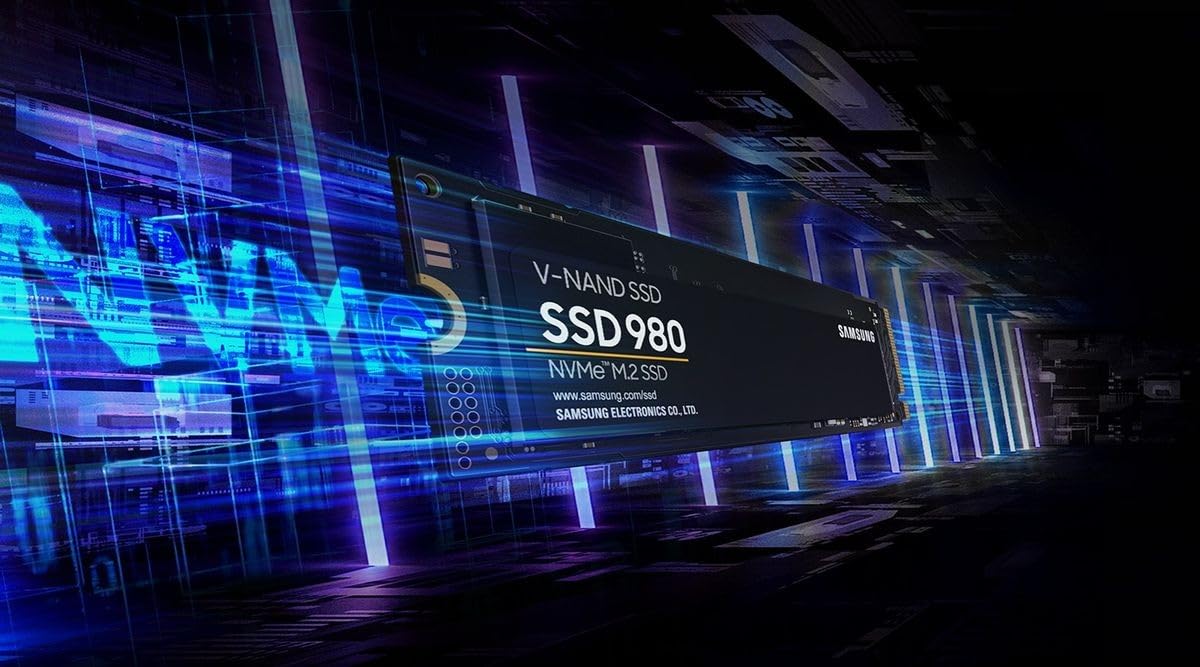 SAMSUNG 980 EVO SSD 1TB PCIE NVME M.2 SSD MZ-V8V1T0BW