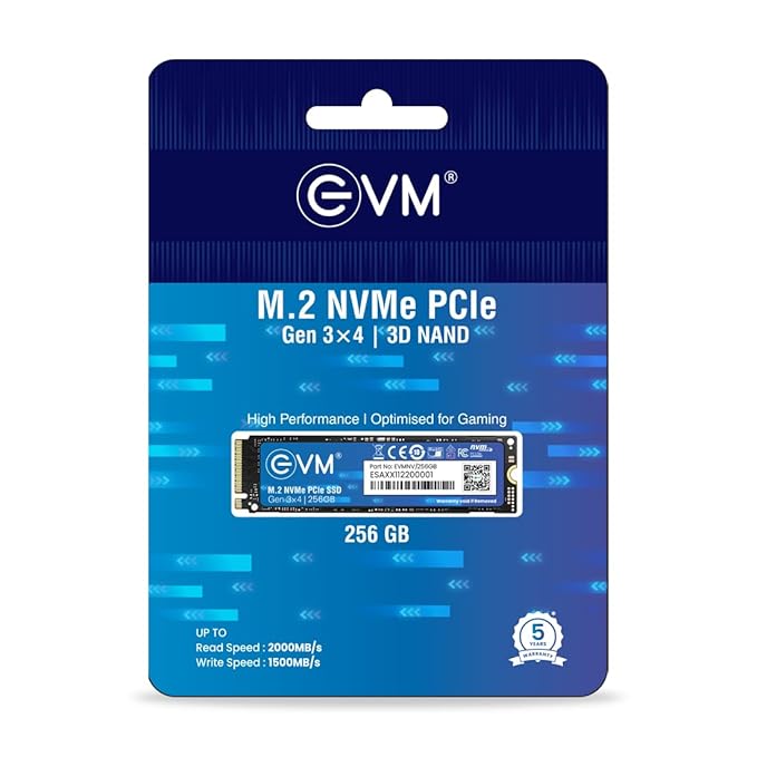 EVM 256GB NVME M.2 SSD EVMNV/256GB
