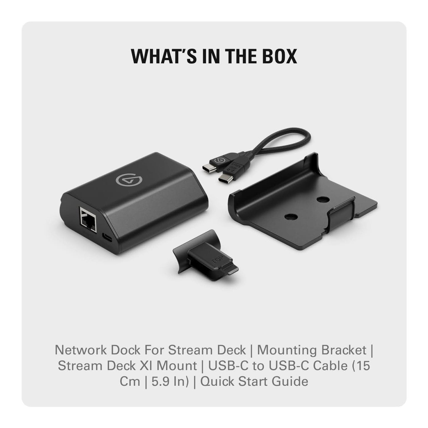 Elgato Network Dock for Stream Deck – Wired Ethernet Adapter