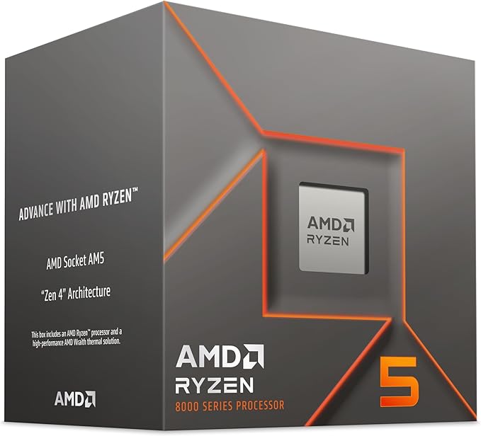 AMD RYZEN 5 8400F 6 CORE UPTO 4.7GHZ AM5 PROCESSOR