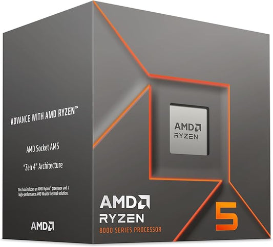 AMD RYZEN 5 8400F 6 CORE UPTO 4.7GHZ AM5 PROCESSOR