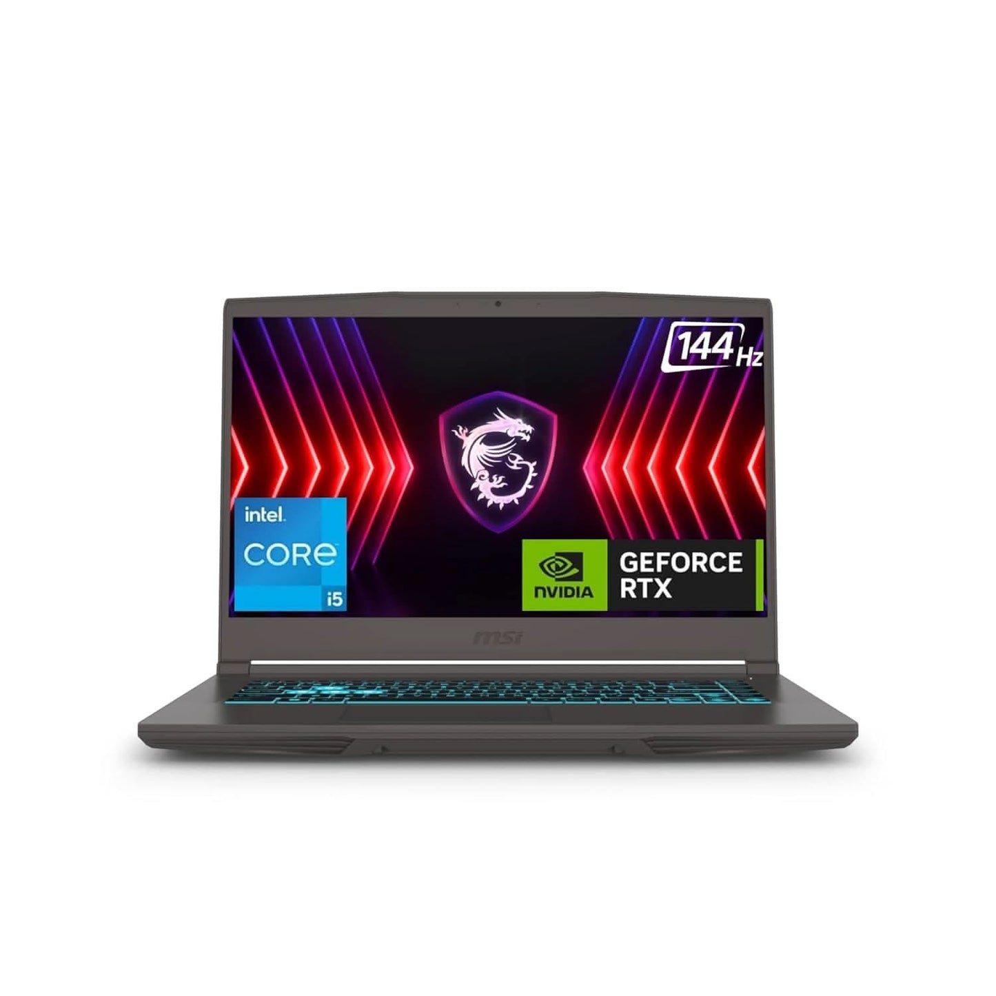 MSI THIN 15, INTEL 12TH GEN. CORE I5 12450H, 40CM GAMING LAPTOP(16GB/1TB NVME SSD/WINDOWS 11 HOME/NVIDIA GEFORCE RTX 3050, 4GB GDDR6/COSMOS GRAY/1.86KG), B12UC-2086IN