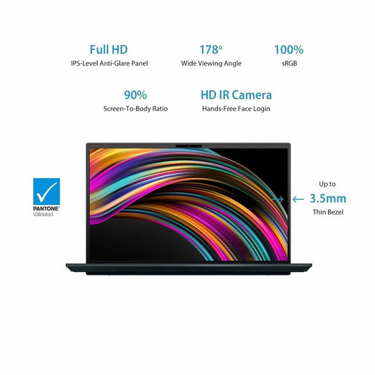 ASUS ZenBook Duo Intel Core i7-10510U 10th Gen 14 inch (35.56cms) FHD Thin and Light Laptop (16GB RAM/1TB NVMe SSD/Windows 10/2GB NVIDIA GeForce MX250 Graphics/1.60 Kg), UX481FL-BM149T