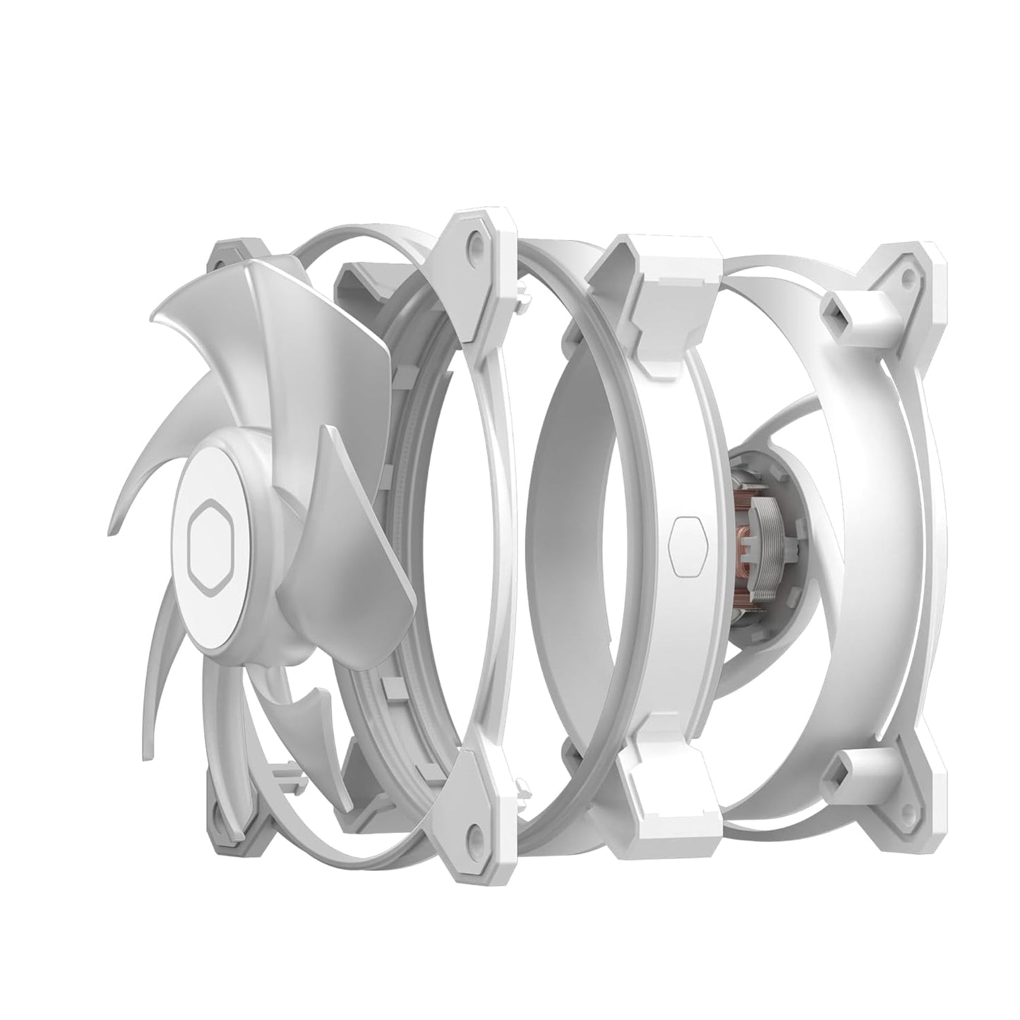 COOLER MASTER MF120 HALO CABINET FAN TRIPLE PACK WHITE