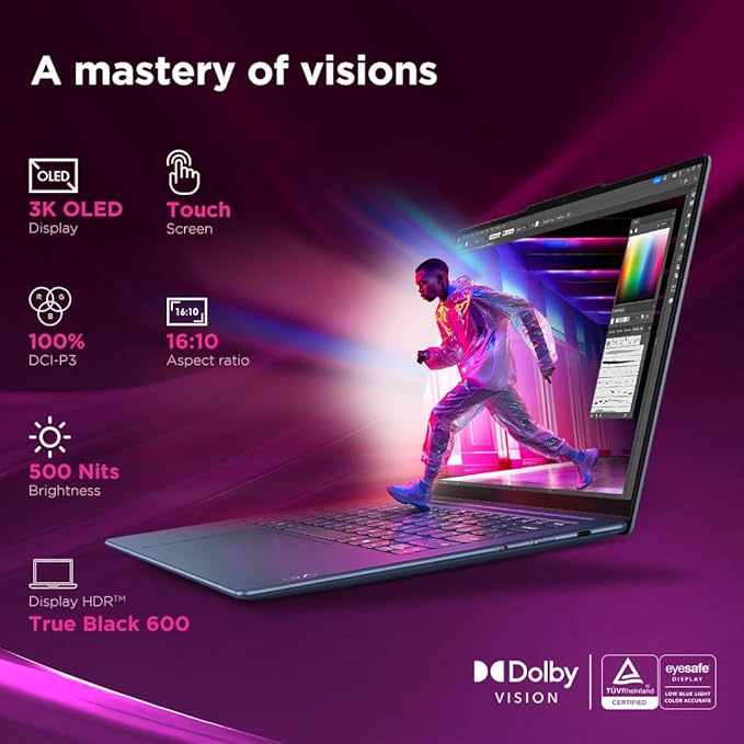 LENOVO YOGA SLIM 7 14Q8X9 (83ED003BIN) LAPTOP (SNAPDRAGON X ELITE/32 GB/1 TB SSD/WINDOWS 11)