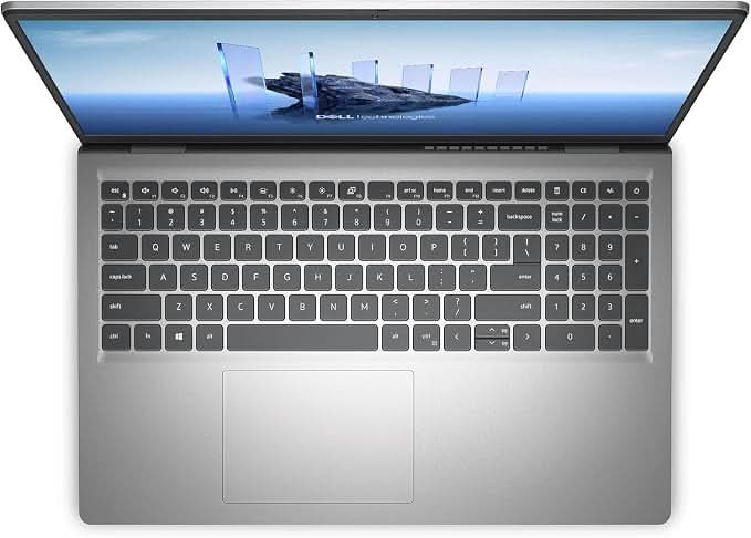 Dell 15 Laptop, 14th Gen Intel Core 3 100U Processor, 8GB, 512GB, Intel UHD Graphics Graphics, 15.6" FHD 120Hz IPS 250 nit Display, 12 Months Mcafee, Win 11 + Office H&S 2024, Platinum Silver, 1.63kg