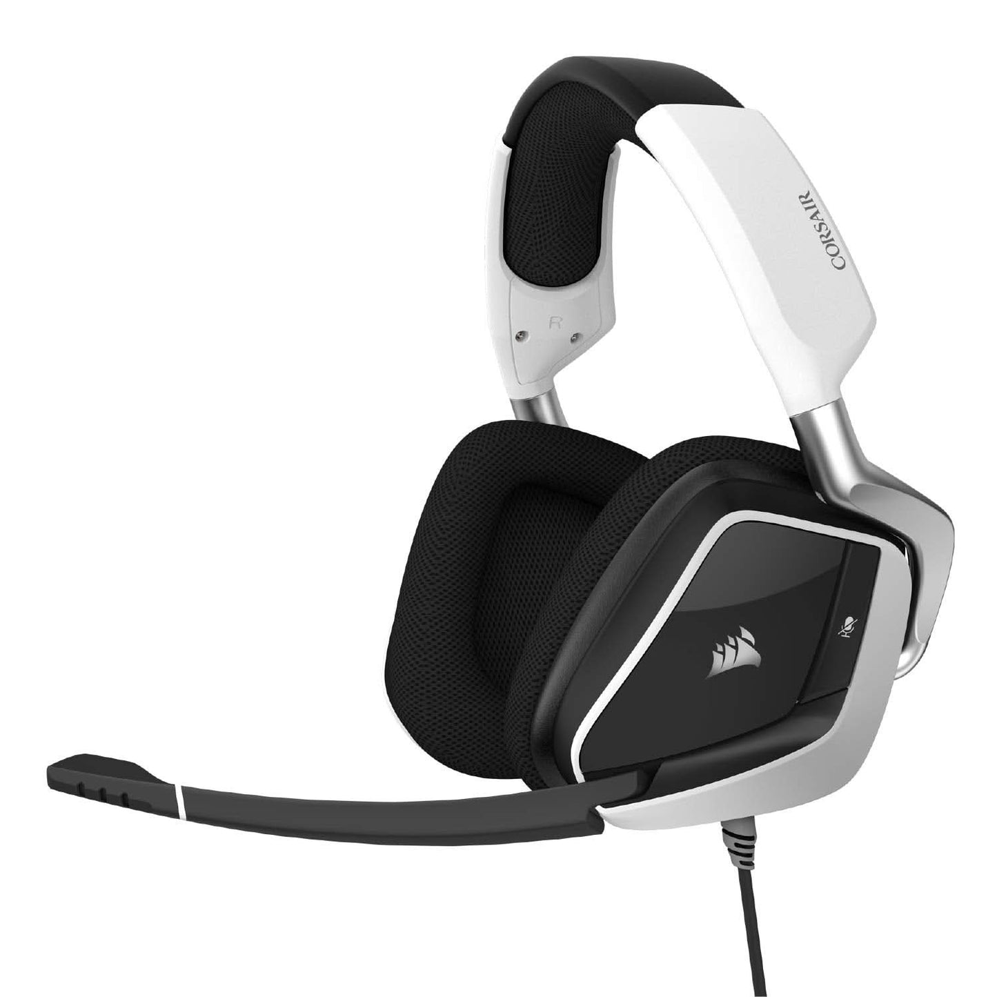 CORSAIR VOID RGB ELITE USB PREMIUM GAMING HEADSET WITH 7.1 SURROUND SOUND WHITE