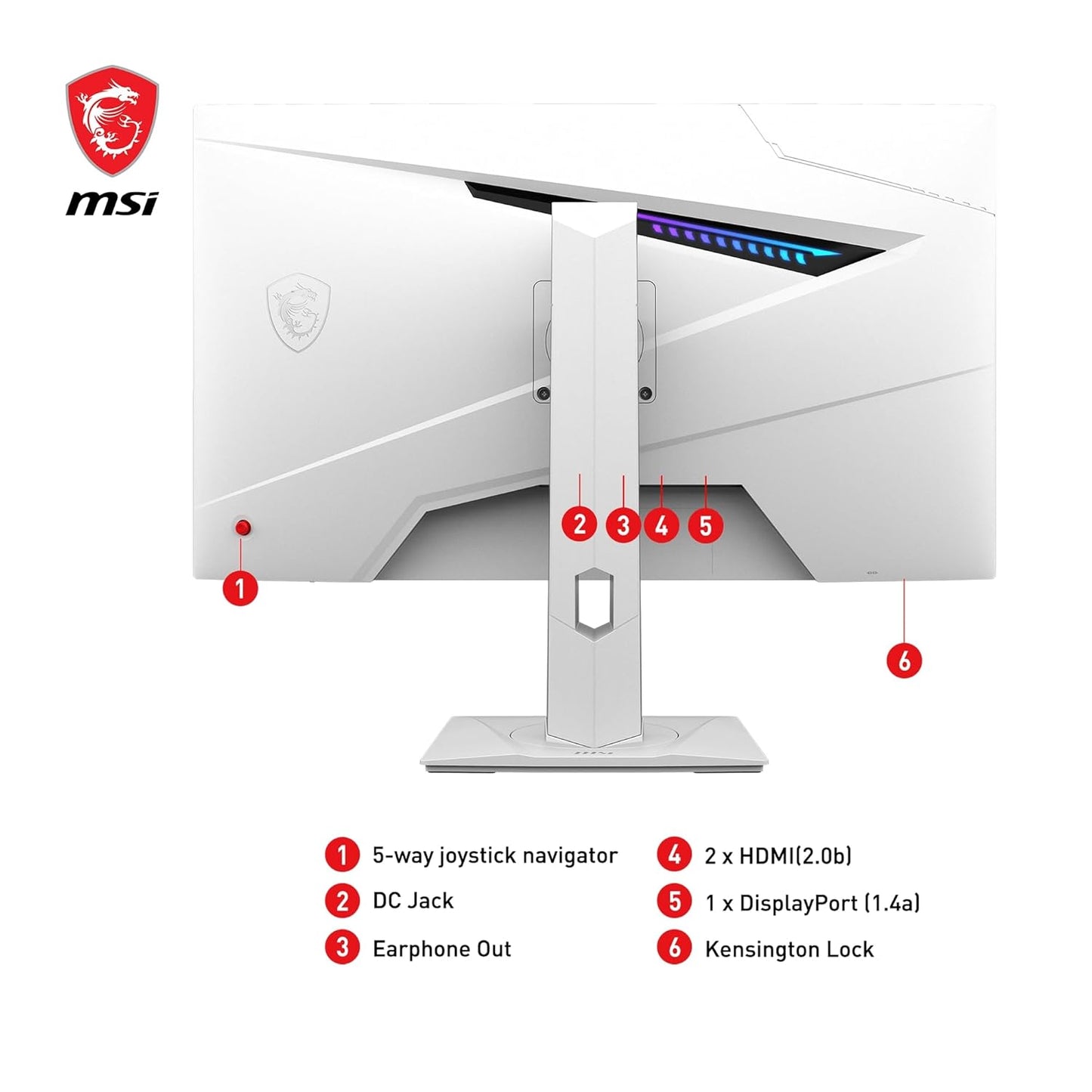 MSI MAG 274QRFW 27 INCH 2K WQHD GAMING MONITOR