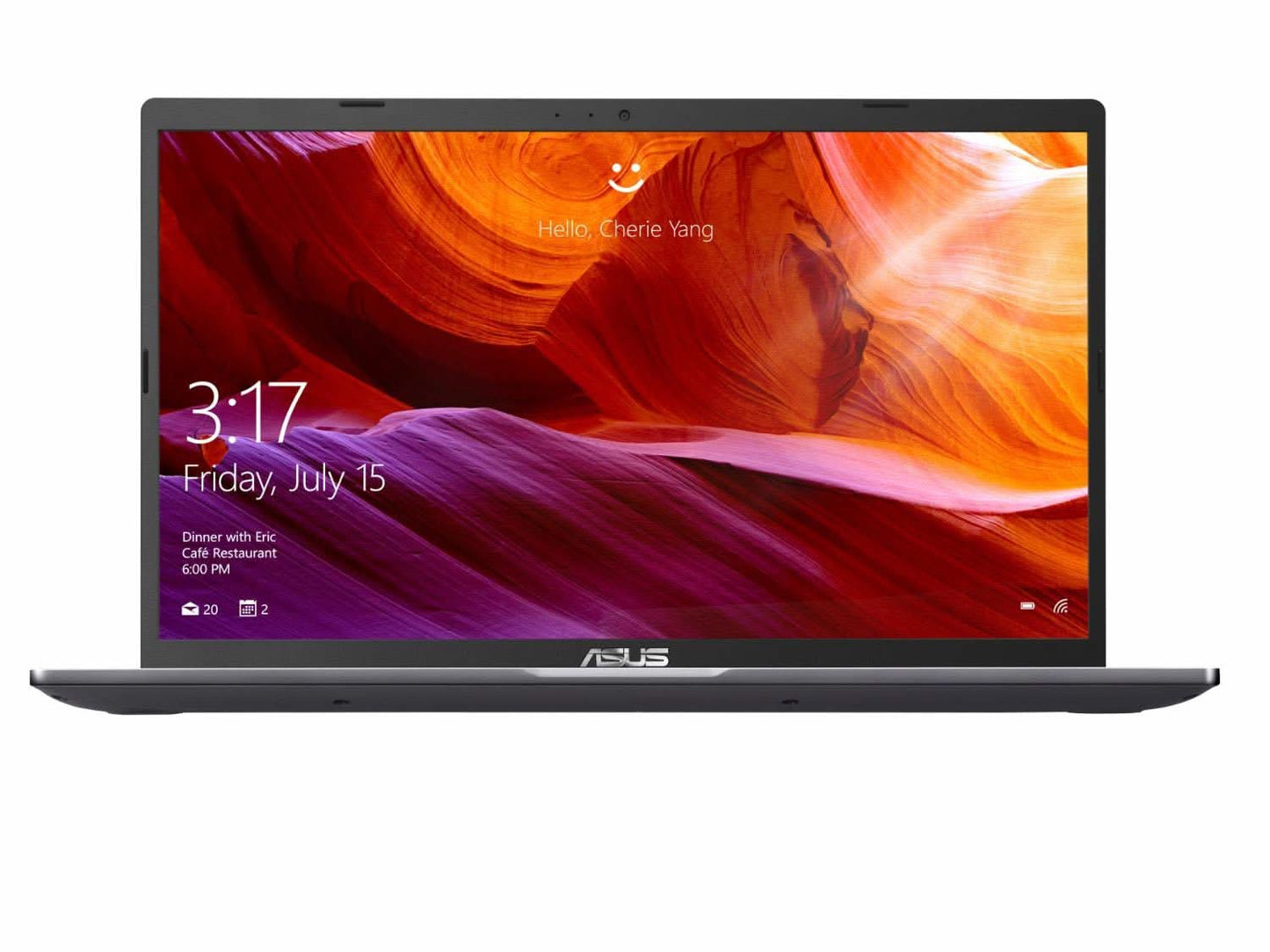ASUS VivoBook 15 M509DA-EJ582T AMD Quad Core Ryzen 5-3500U 15.6-inch FHD Compact and Light Laptop (8GB RAM/1TB HDD/Windows 10/Integrated Graphics/FP Reader/1.9 kg), Slate Gray