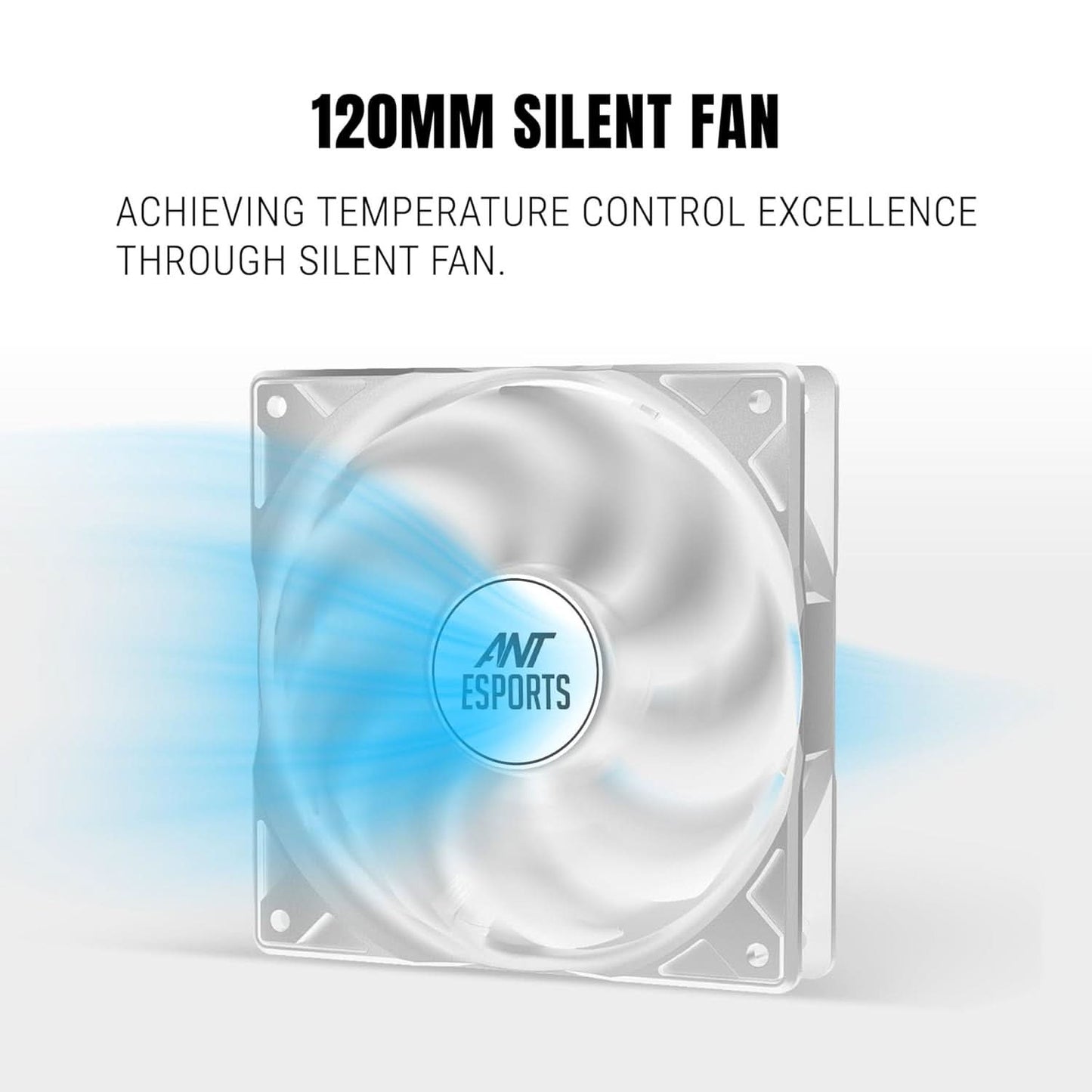 Ant Esports RX550 550 Watt 80 Plus Bronze Certified Power Supply - White