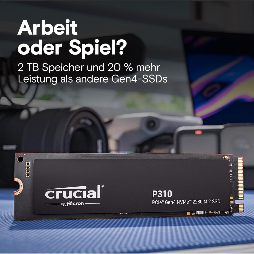 CRUCIAL P310 1TB PCIE GEN4 NVME M.2 SSD CT1000P310SSD8
