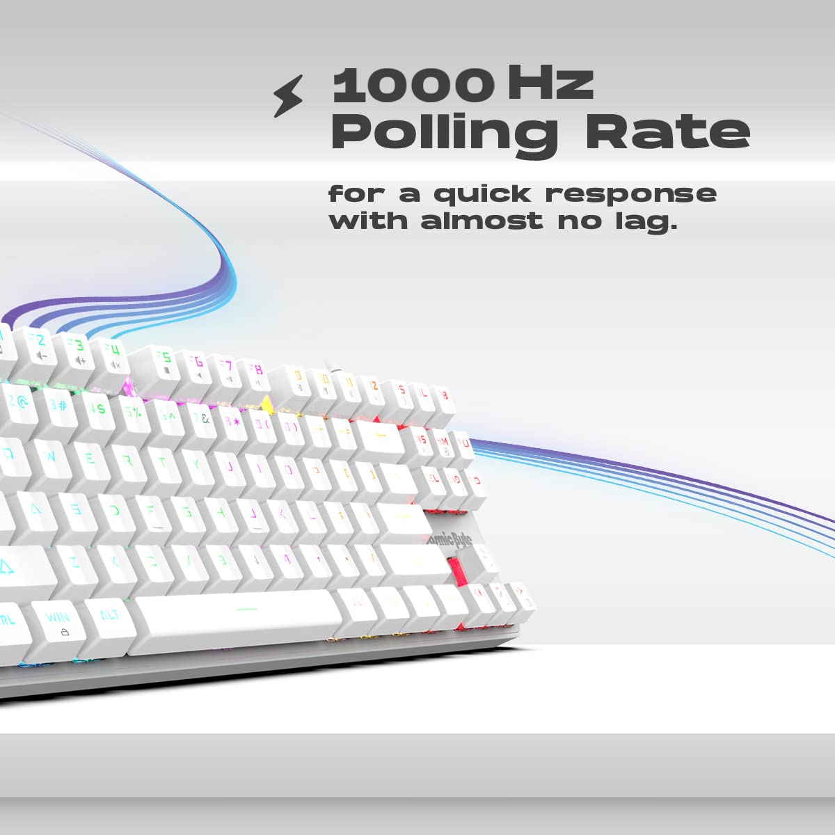 COSMIC BYTE CB-GK-37 FIREFLY (WHITE) GAMING KEYBOARD