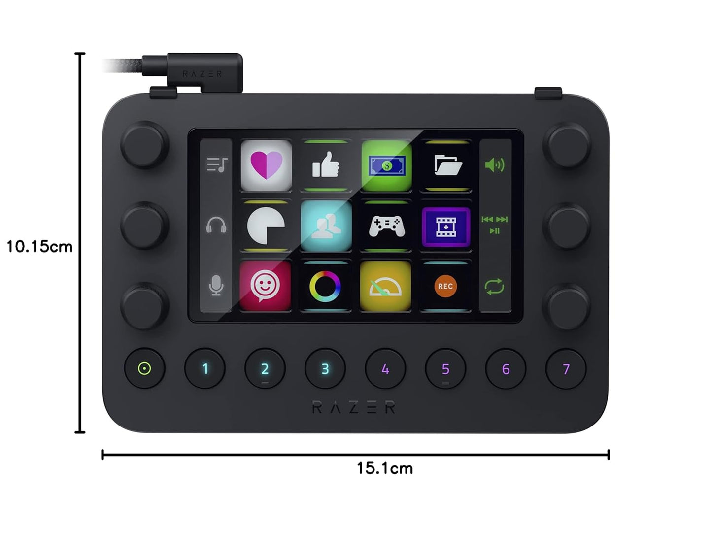 RAZER STREAM CONTROLLER  ALL-IN-ONE KEYPAD FOR STREAMING - FRML PACKAGING