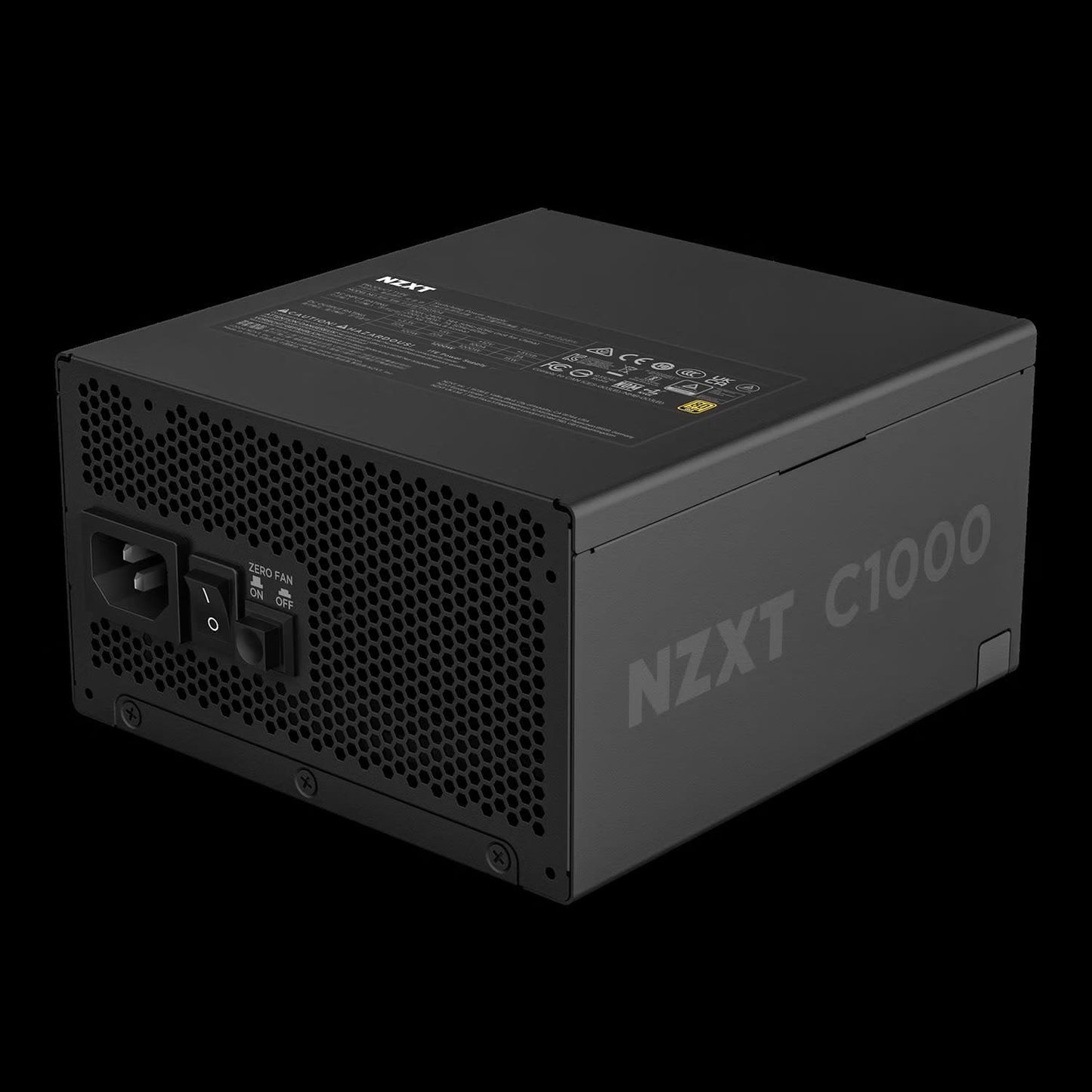 NZXT C1000 1000 WATT 80 PLUS GOLD ATX 3.1 POWER SUPPLY PA-0G2BB-UK