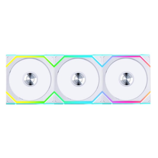 LIAN LI UNI FAN SL WIRELESS 3 X 120MM KIT CASE FAN I COOLER - WHITE I WITH REVERSE BLADE G99.12RSL1W3W.IN