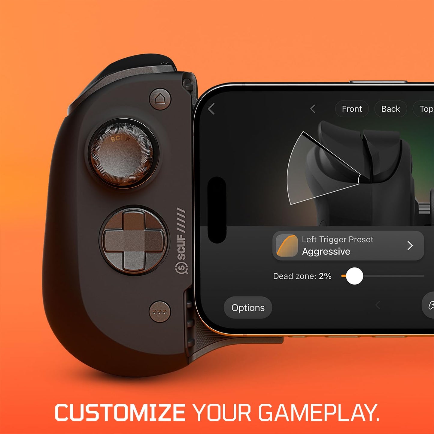 ELGATO SCUF NOMAD WIRELESS MOBILE GAMING CONTROLLER BLACK