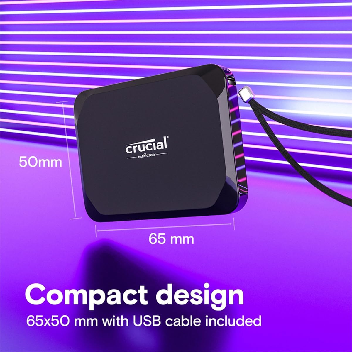 CRUCIAL X9 2TB PORTABLE SSD CT2000X9SSD9 CT2000X9SSD9