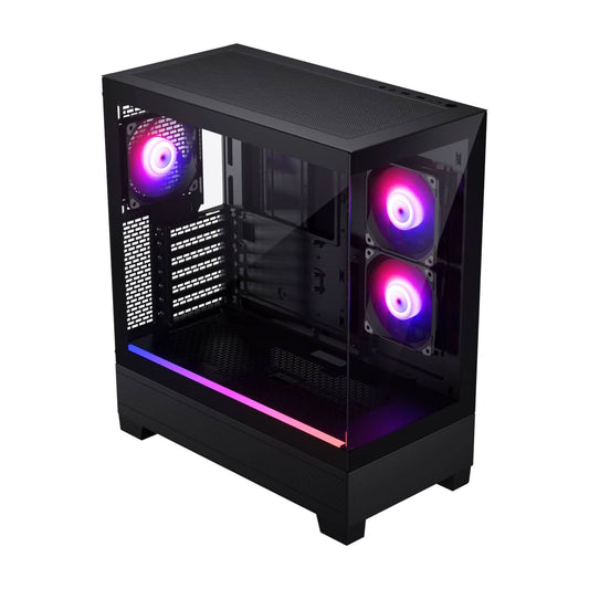 PHANTEKS TEMPERED_GLASS 523 XT VIEW MID-TOWER COMPUTER CASE/GAMING CABINET-BLACK