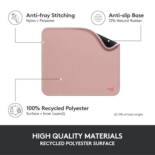 Logitech Mouse Pad - Studio Series Dark Rose