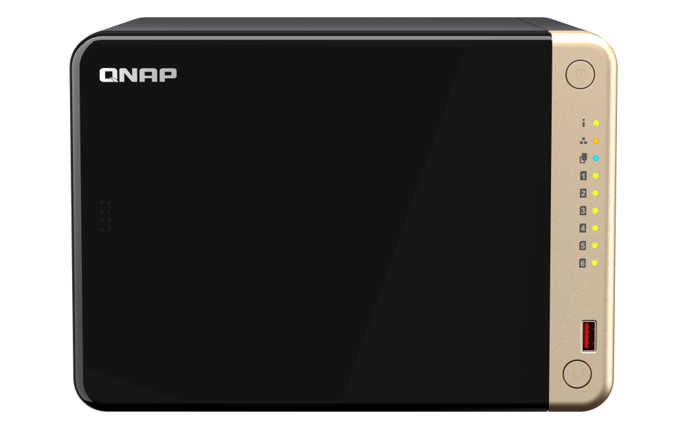 QNAP TS-664-8G 6 BAY HIGH-PERFORMANCE DESKTOP