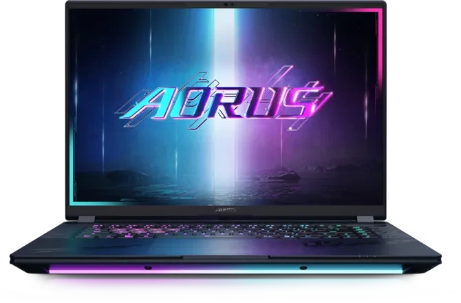 Gigabyte MASTER 16 8XJJ4INE64SH Gaming Laptop, AMD Ryzen 9 8940HX, 32GB DDR5 RAM, 1TB SSD, 16 Inch WQXGA 240Hz OLED Display, GeForce RTX 5070 Ti 12GB, Windows 11