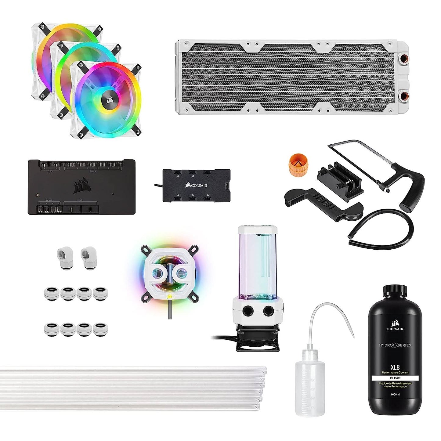 FAN-CORSAIR-XH305i-HYDRO-X-PRO-RGB-WHITE