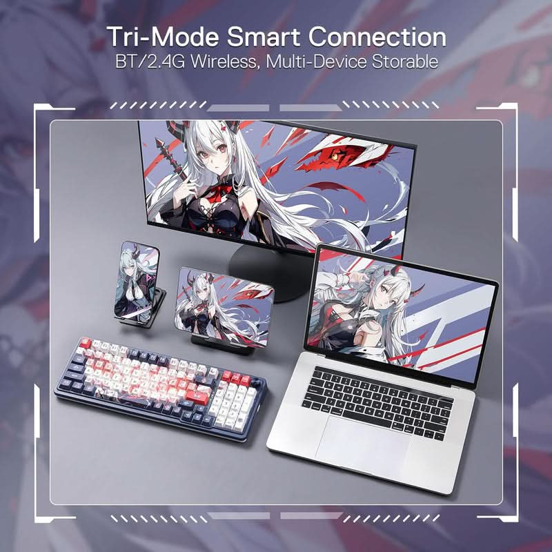 Redragon Eisa Pro K686 Pro Anime Theme Mechanical Keyboard