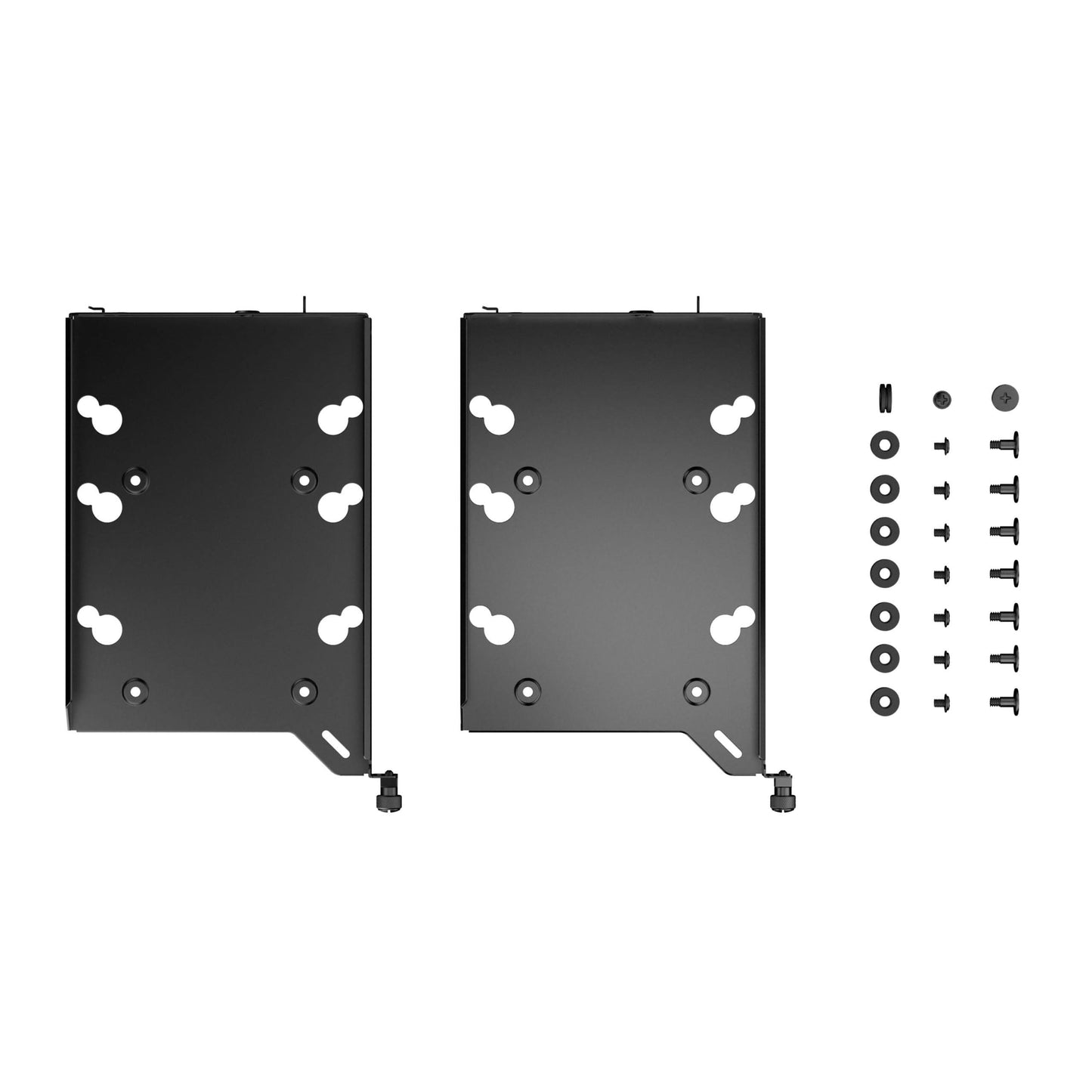 FRACTOL HDD DRIVE TRAY KIT - TYPE B, BLACK, DUAL PACK