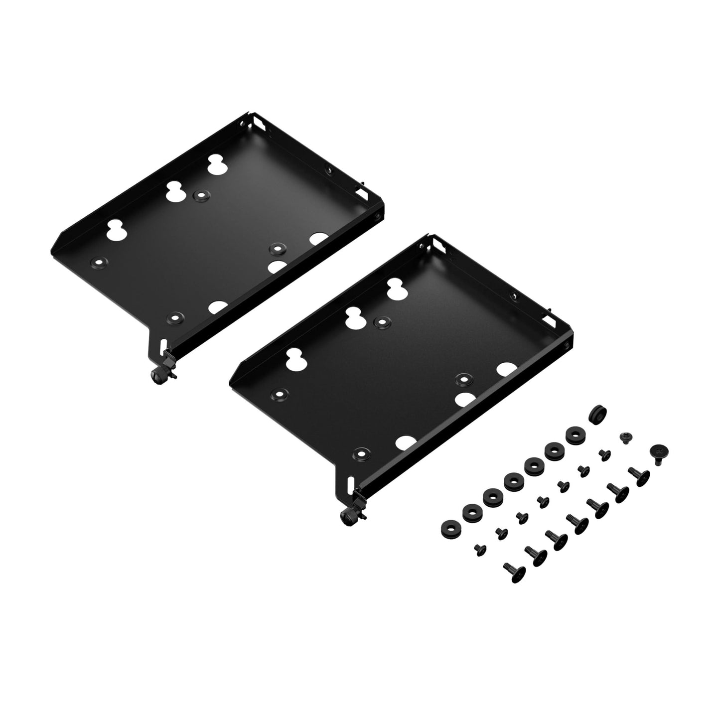 FRACTOL HDD DRIVE TRAY KIT - TYPE B, BLACK, DUAL PACK