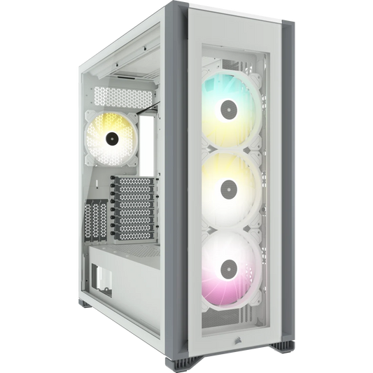 CORSAIR ICUE 7000X RGB MID-TOWER ATX CABINET WHITE