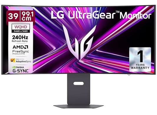 LG 39GX900A 39 Inch Ultragear OLED Curved Gaming Monitor Black