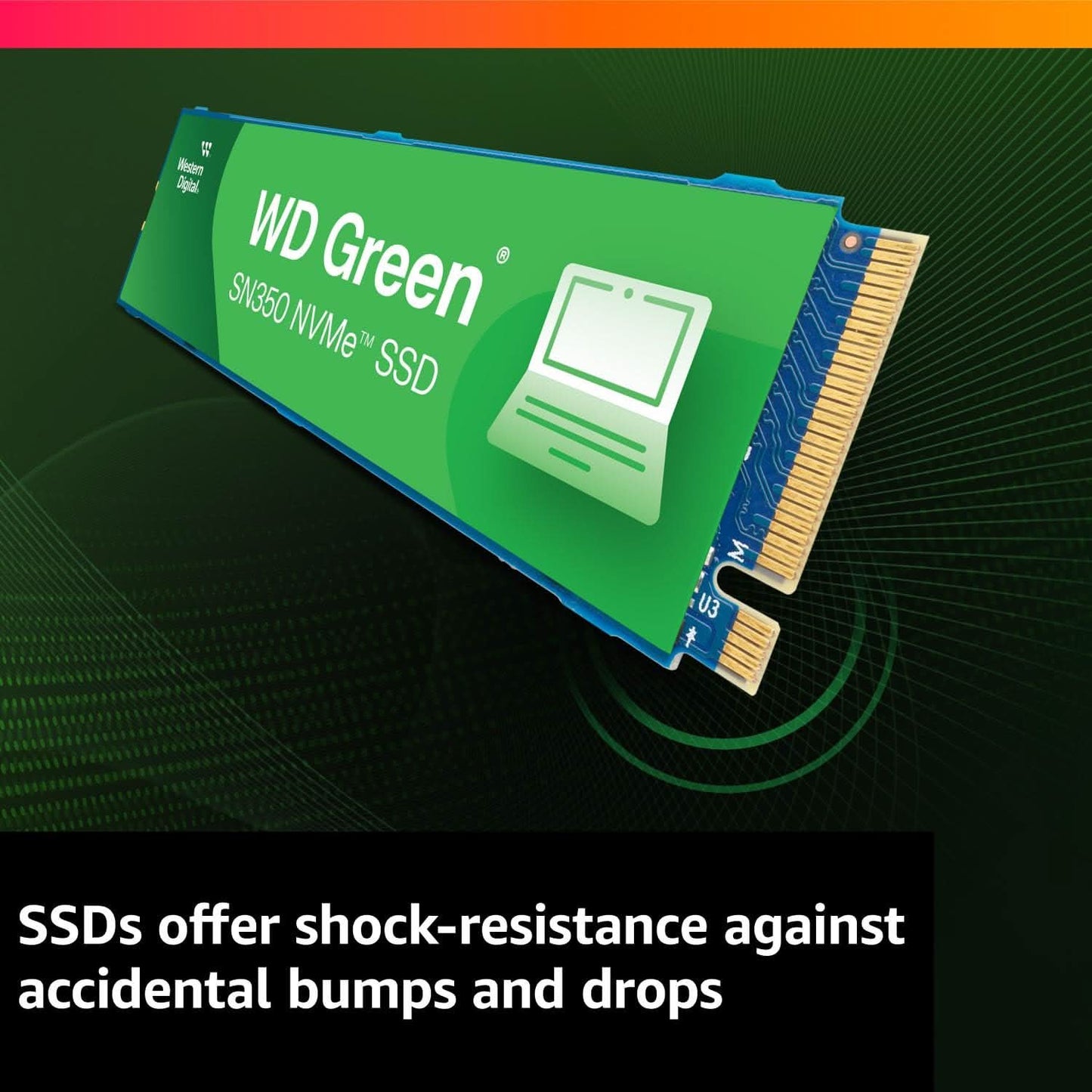 Western Digital Green SN350 NVMe 500GB - WDS500G2G0C