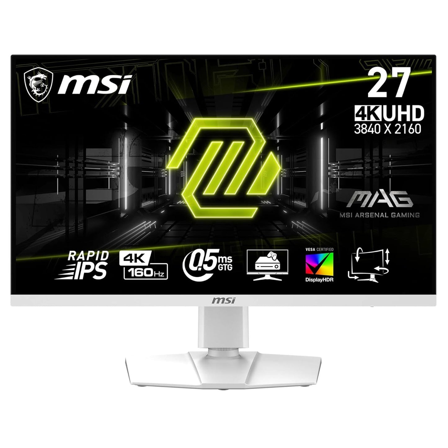 MSI MAG 274URFW 27 Inch 4K UHD Gaming Monitor
