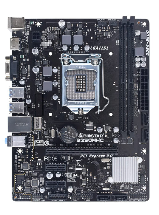 BIOSTAR B250MHC MOTHERBOARD