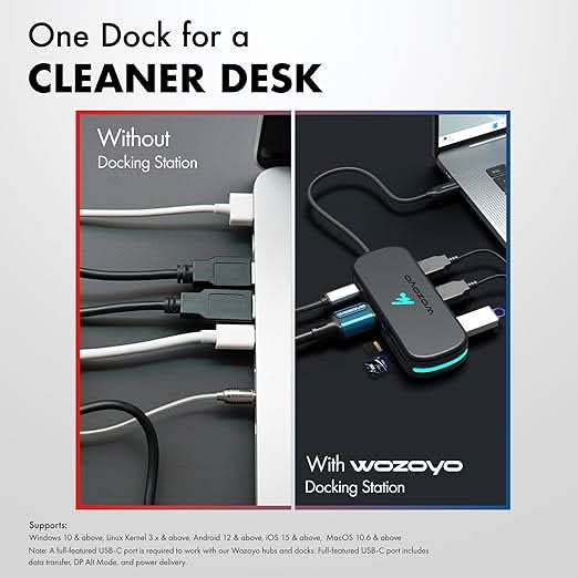 Wozoyo Type C 7 in 1 Docking Station, Series 1