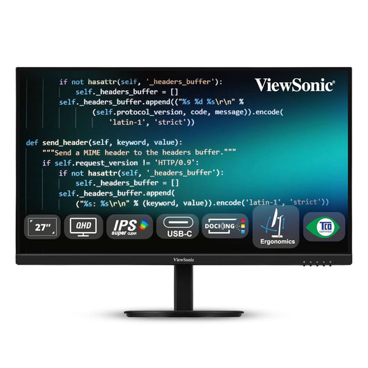 ViewSonic (68.58cm) 27 Inch Monitor - VG2709U-2K2