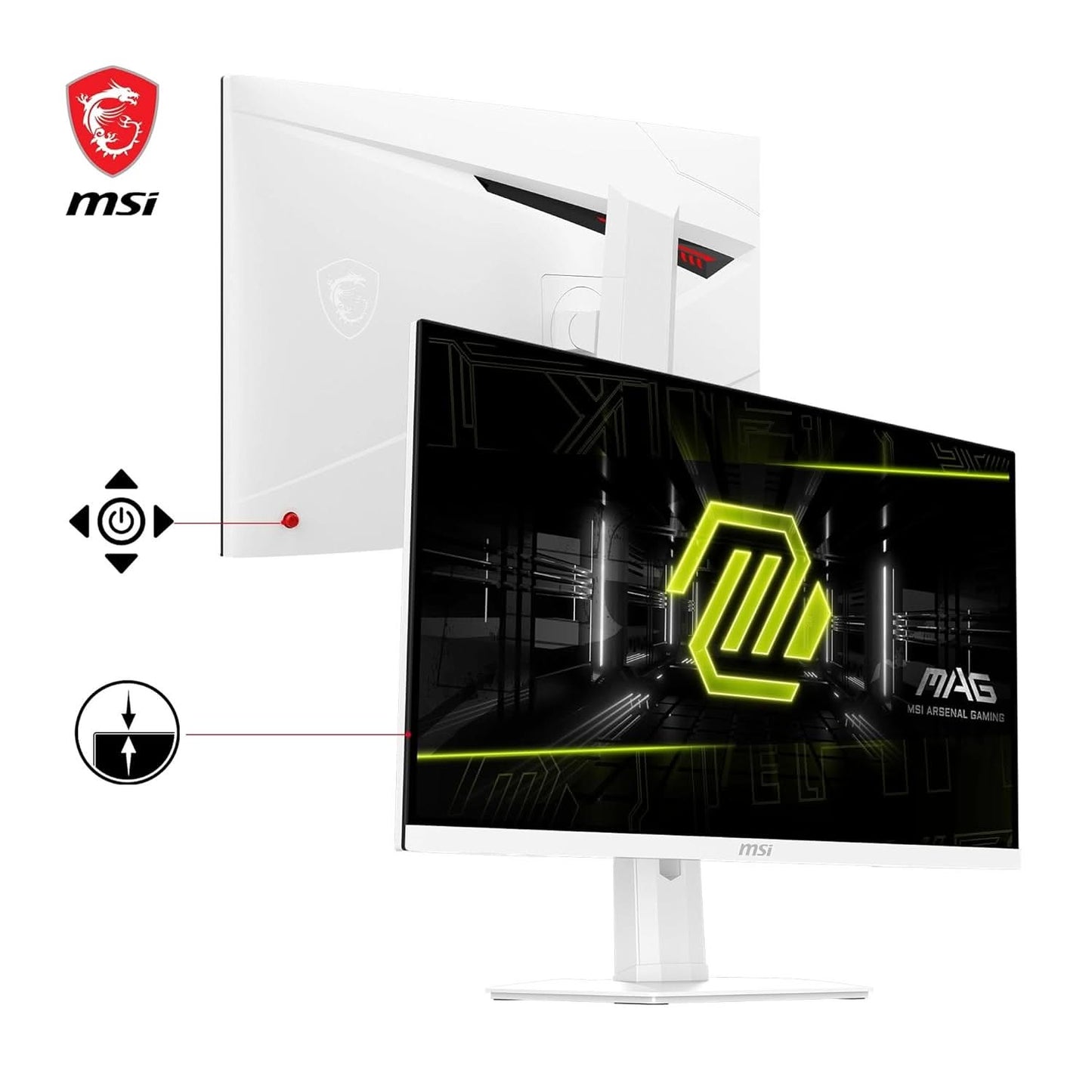 MSI MAG 274QRFW 27 INCH 2K WQHD GAMING MONITOR