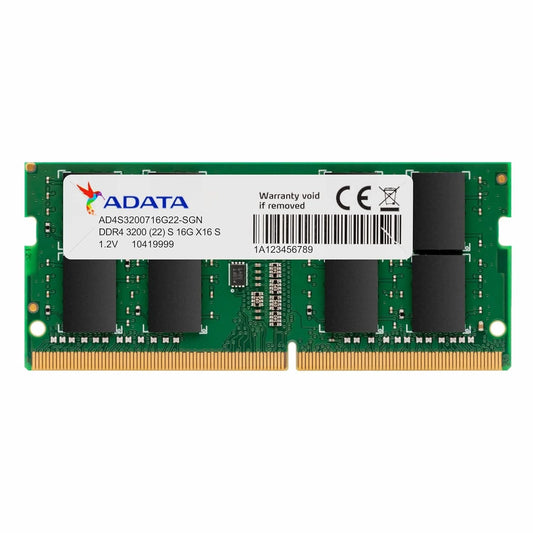 ADATA 8GB (1 * 8 GB) DDR4 3200 MHZ SO- DIMM LAPTOP MEMORY RAM - AD4S32008G22-RGN