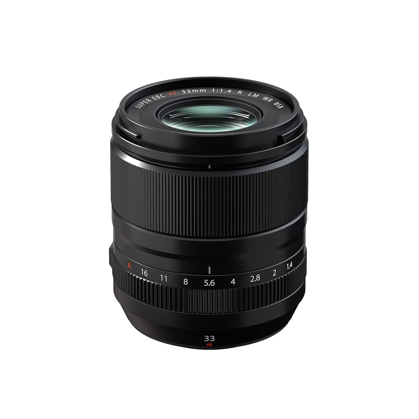 FUJIFILM FUJINON XF 33MM F1.4 R LINEAR MOTOR, WEATHER RESISTANCE PRIME LENS FOR PORTRAIT | WEDDING | FASHION (FULL FRAME EQUIVALENT = 50MM) WITH 2+1* YEAR WARRANTY
