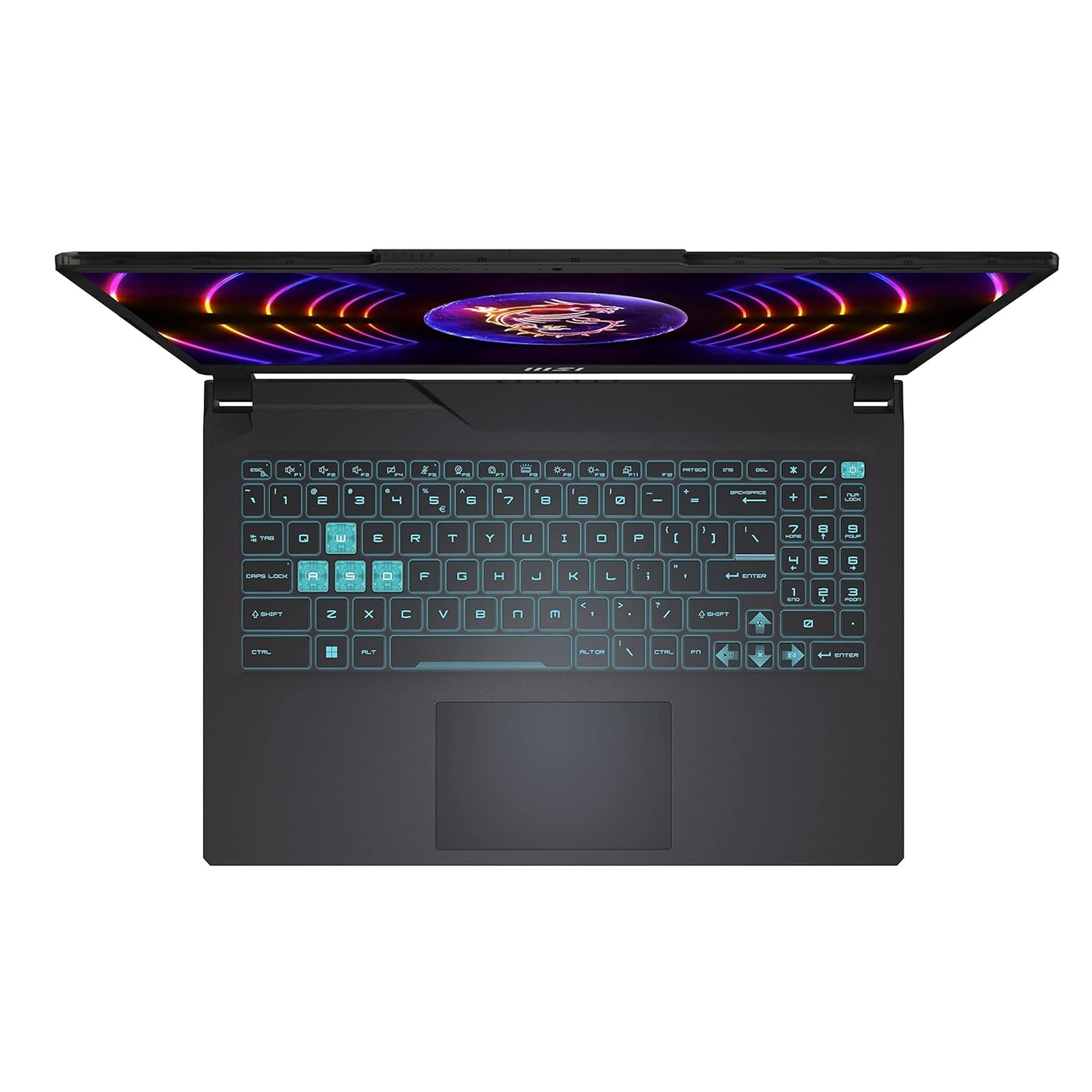 MSI CYBORG 15 A12UCX-1469IN TRANSLUCENT BLACK/I5-12450H/RTX 2050/GDDR6 4GB/8GB*2/512GB/IPS-LEVEL FHD 15.6(144HZ)/MS2021